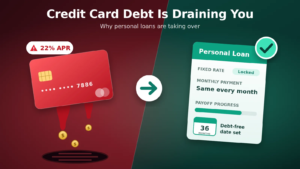 Feeling overwhelmed by credit card debt? Here’s why personal loans are becoming the preferred solution